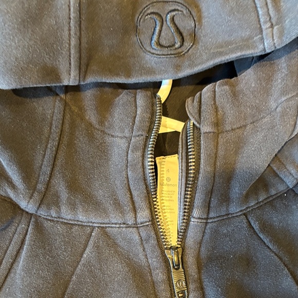 Lululemon Black Zip-Up Hoodie - Picture 2 of 3